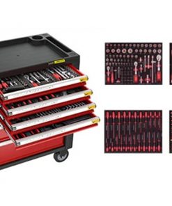 Tủ 6 ngăn 147 chi tiết dụng cụ LUX 5356