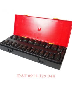 Bộ đầu tuýp ngắn 6 cạnh 1/2" 8-32mm 22 chi tiết JTC-K4223