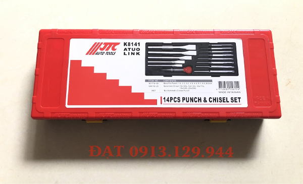 Bộ đột chốt và đục đa năng 14 chi tiết JTC-K8141