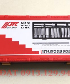 Bộ đầu tuýp dài 12 cạnh 1/2" 17pcs JTC-K4172
