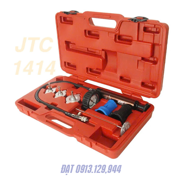 Bộ dụng cụ kiểm tra két nước làm mát ôtô chính hảng JTC-1414