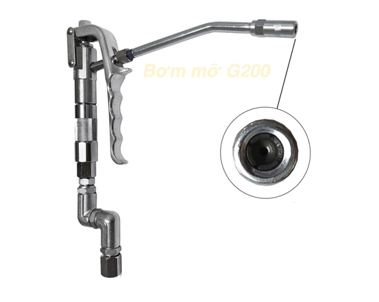 Súng bơm mỡ công nghệ cao Jolong G200