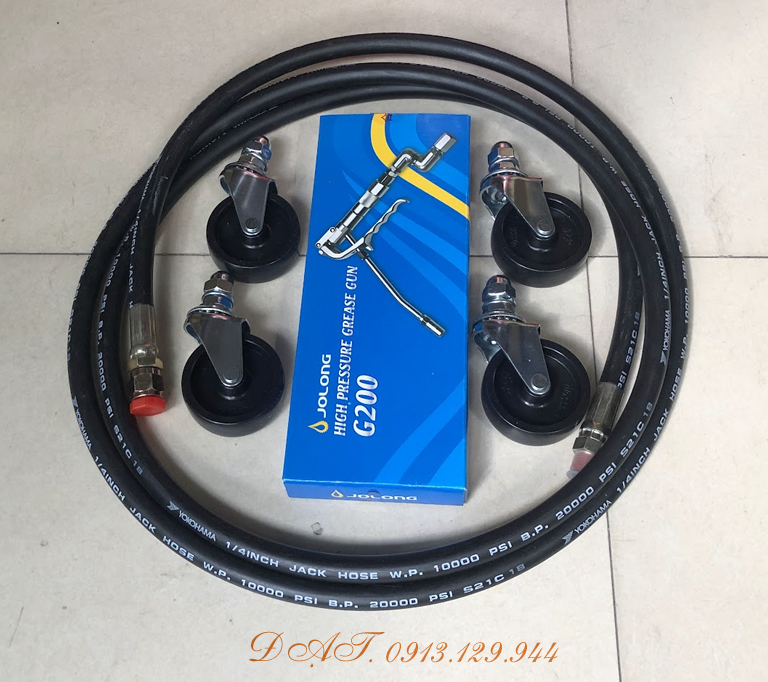 Thiết bị bơm mỡ khí nén 20 lít