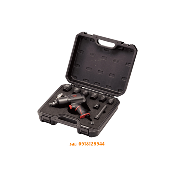 Bộ Súng Vặn ốc Khí Nén 11 Chi Tiết M7 NC 4233Q KIT Chuyên Dụng Bộ súng vặn ốc khí nén 1/2" 11 chi tiết M7-NC-4233Q-KIT