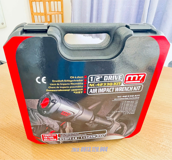 Bộ súng vặn ốc khí nén 1/2" 11 chi tiết M7-NC-4233Q-KIT Bộ súng vặn ốc khí nén 1/2" 11 chi tiết M7-NC-4233Q-KIT