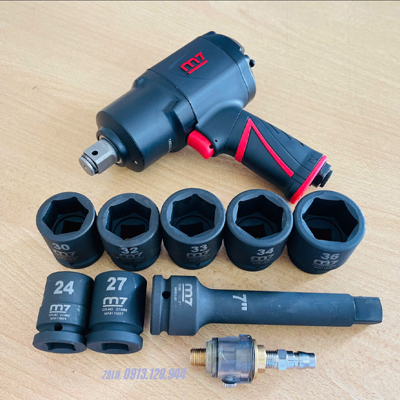 Bộ Súng Vặn Ốc Khí Nén 3/4 M7 NC-6255Q-KIT