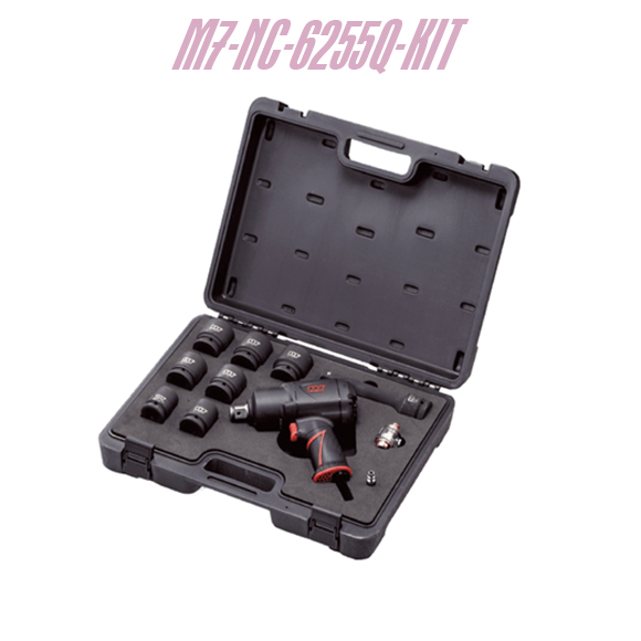 Bộ Súng Vặn Ốc Khí Nén 3/4in M7 NC-6255Q-KIT Bộ Súng Vặn Ốc Khí Nén 3/4in M7 NC-6255Q-KIT