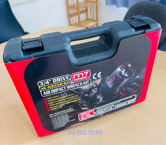 Bộ Súng Vặn Ốc Khí Nén 3/4 M7 NC-6255Q-KIT Bộ Súng Vặn Ốc Khí Nén 3/4 M7 NC-6255Q-KIT