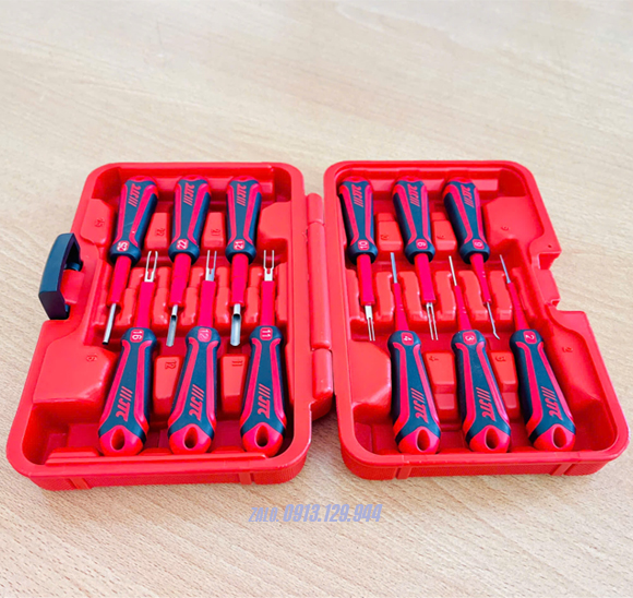 Bộ tháo giắc điện ô tô 12 món JTC-6115 Bộ tháo giắc điện ô tô 12 món JTC-6115