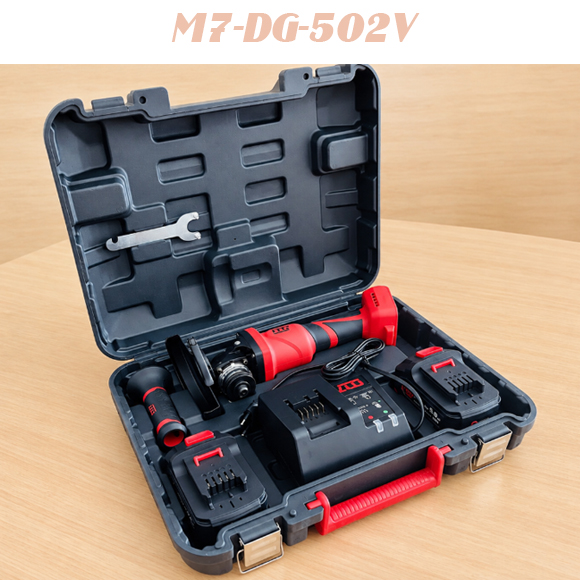 Máy Mài Góc 5" Dùng Pin 18V 5.0Ah M7-DG-502